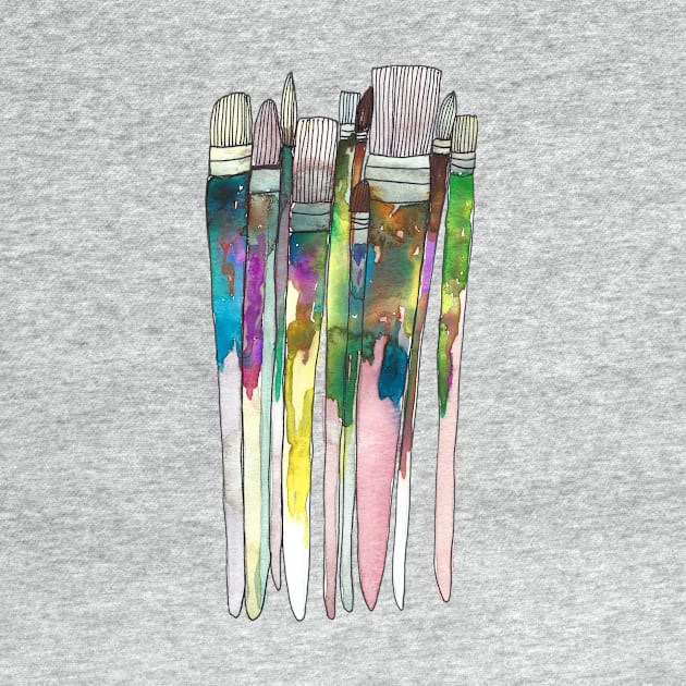 Paint brushes by jenblove